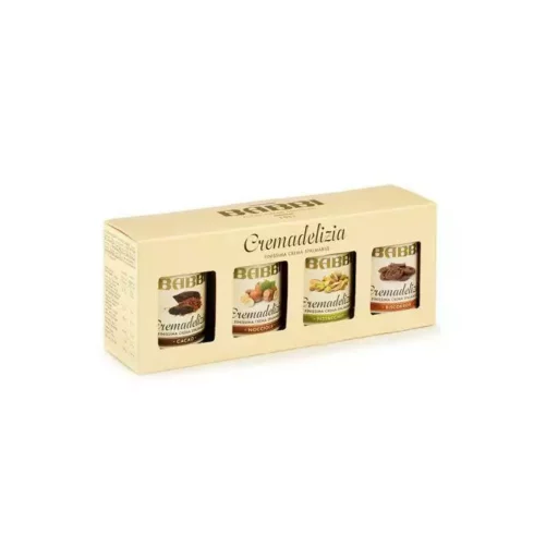 CREMADELIZIA CONFEZIONE ASSORTITA 150g x 4