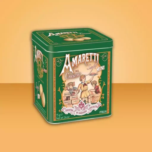 AMARETTINI CLASSIC SOFT - CUBE TIN 75g