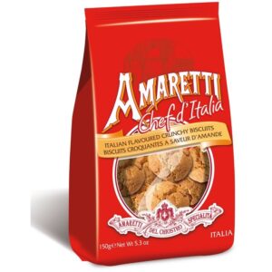 AMARETTI "CHEF D'ITALIA" Crunchy WINDOW BAG 150g