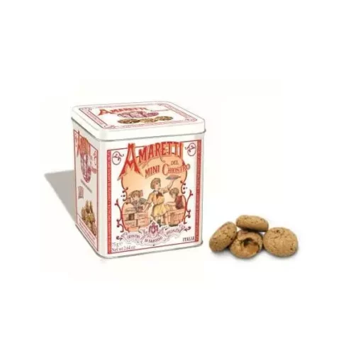 AMARETTINI CLASSIC CRUNCHY - CUBE TIN 75g