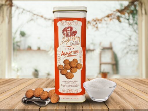 AMARETTINI CLASSIC CRUNCHY - TOWER TIN 225g