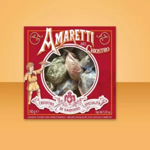 CRUNCHY AMARETTI - WINDOX BOX 150g