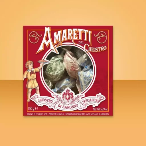 CRUNCHY AMARETTI - WINDOX BOX 150g