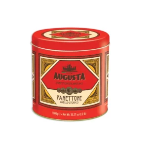 METAL TIN - PANETTONE  CLASSICO 1 kg  "ROSSA"