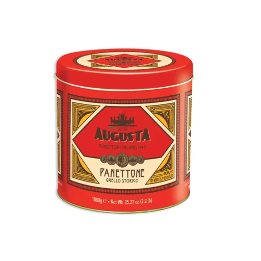 METAL TIN - PANETTONE  CLASSICO 1 kg  "ROSSA"