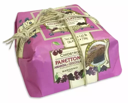 ANDINA HANDWRAPPED - PANETTONE AMARENA CHERRIES & CHOCO CHIPS 750g