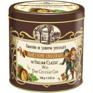 METAL TIN VINTAGE MEMORIES - PANETTONE CHOCOLATE CHIP 100g