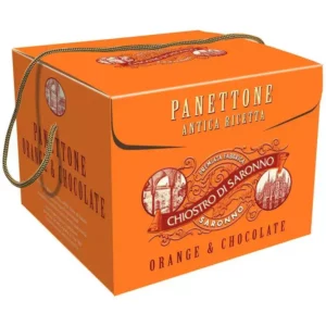 GIFT BOX ELEGANCE - PANETTONE ARANCIA & CIOCCOLATO (ORANGE & CHOCOLATE)  750g