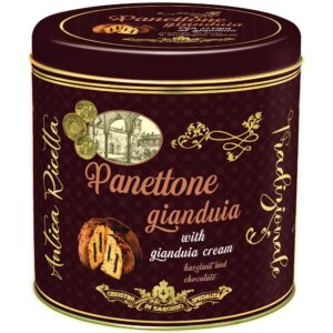 METAL TIN LUXURY EDITION - PANETTONE  GIANDUIA ( HAZELNUT & CHOCOLATE) 750g