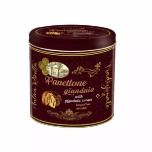 METAL TIN LUXURY EDITION - PANETTONE  GIANDUIA ( HAZELNUT & CHOCOLATE) 750g