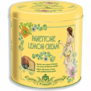 METAL TIN - PANETTONE CREMA DI LIMONE "SARA" 750g