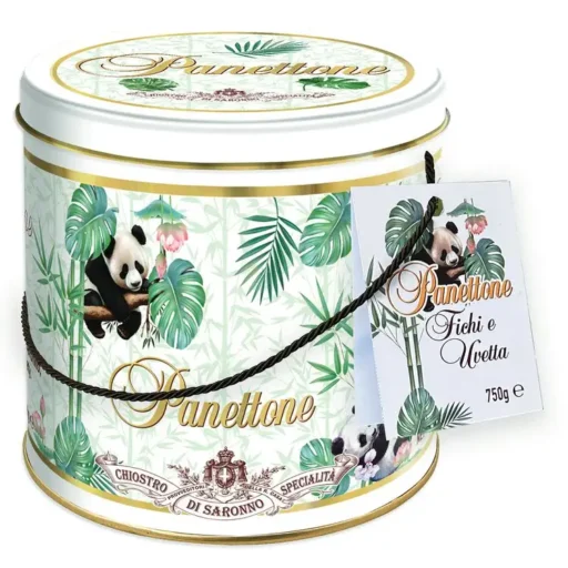 METAL TIN "NO SENSE" - PANETTONE FICHI E UVETTA 750g