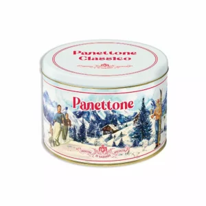 METAL TIN SCIATORI - PANETTONE CLASSICO 750g