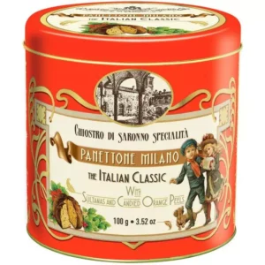 METAL TIN VINTAGE MEMORIES - PANETTONE CLASSICO 100g