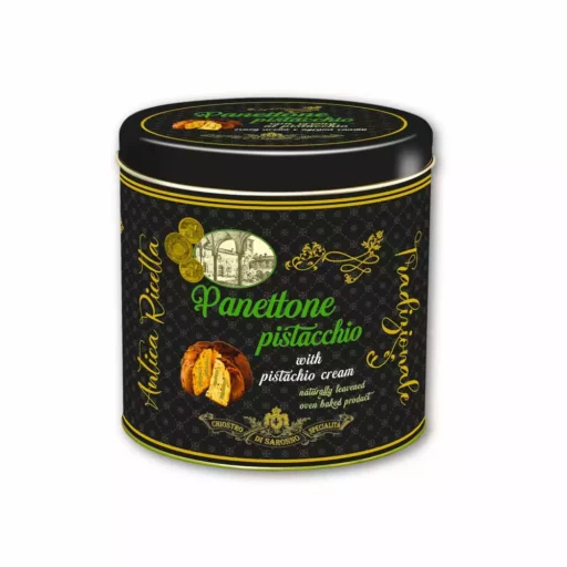 METAL TIN LUXURY EDITION - PANETTONE  PISTACCHIO 750g  