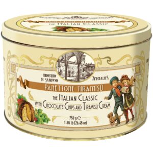 METAL TIN VINTAGE MEMORIES - PANETTONE  TIRAMISU 750g