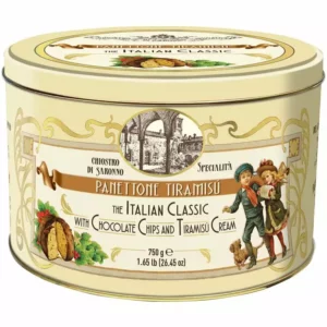 METAL TIN VINTAGE MEMORIES - PANETTONE  TIRAMISU 750g