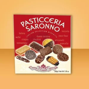 PASTICCERIA DI SARONNO Assortment with chocolate - CARDBOX 200g