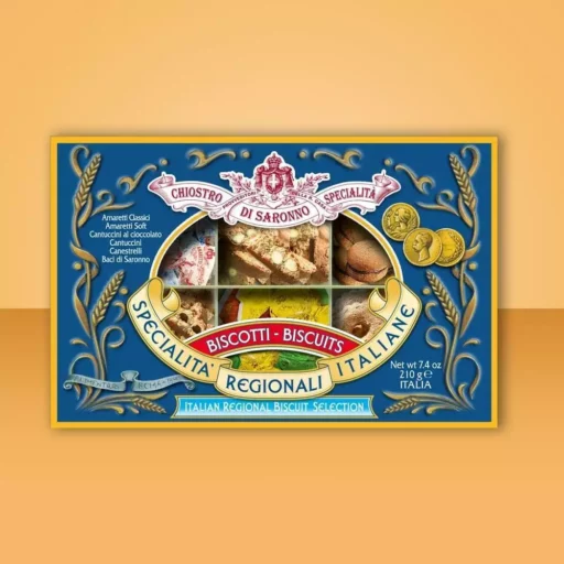 ITALIAN BISCUITS SELECTION -assorted CARDBOX 210g