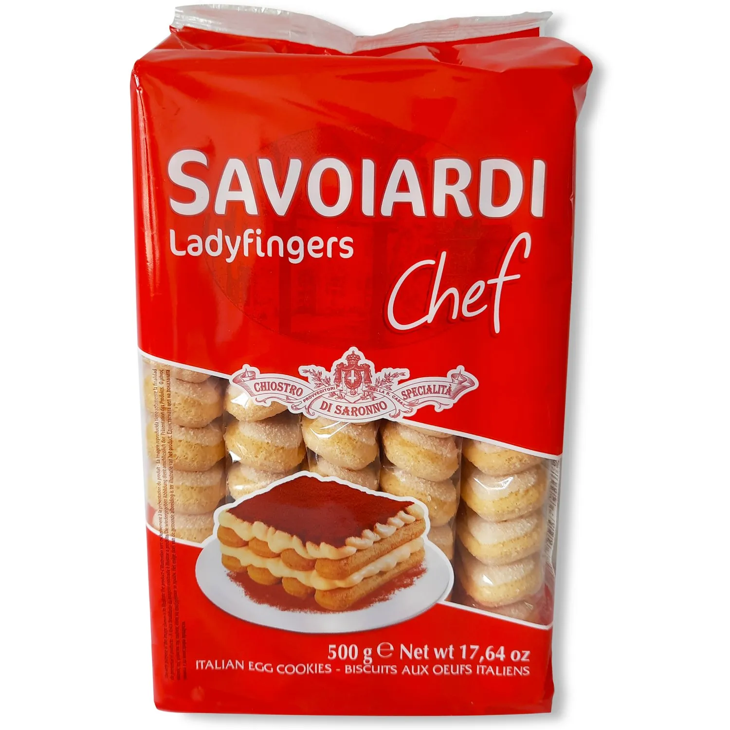 SAVOIARDI - "CHEF D'ITALIA" (eggs 20%) - PACKAGE 500 g
