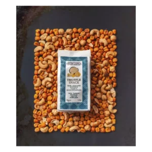 TRUFFLESNACK - CORN, CASHEWS and HAZELNUTS MIX COATED with TRUFFLE JUICE 70g