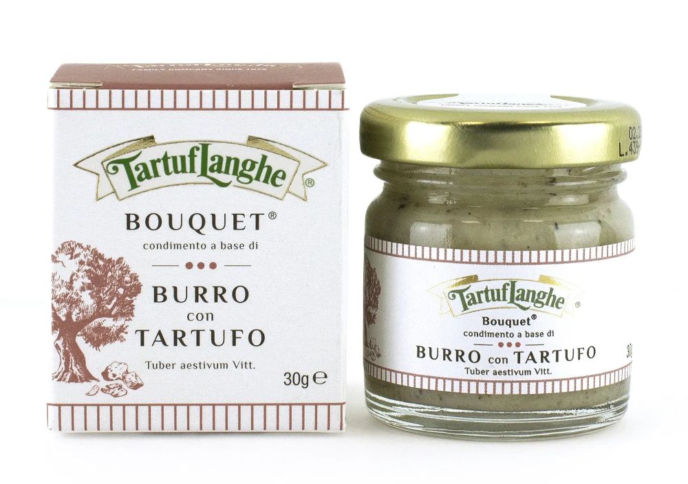 SAUCEN UND WÜRZIGE DELIKATESSEN MIT TRÜFFEL - "BOUQUET" - TRÜFFELBUTTER (Tuber aestivum Vitt.)