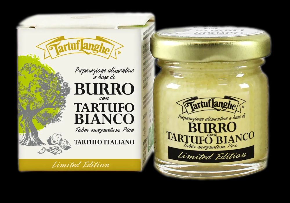 LIMITIERTE AUSGABE LINIE - WEISSE TRÜFFELBUTTER (Tuber magnatum Pico) - LIMITIERTE AUSGABE 30g