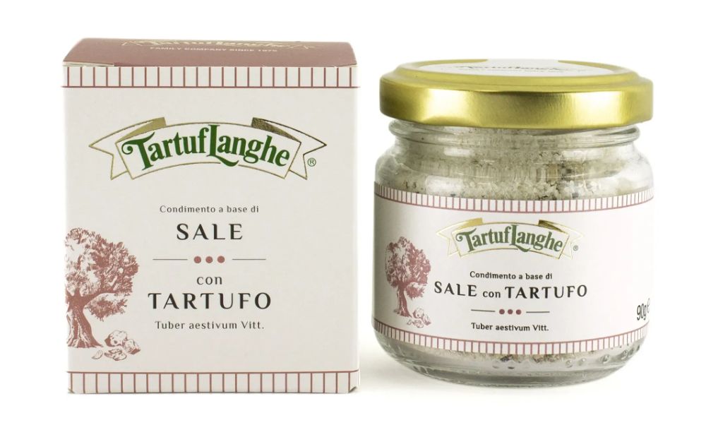 DELIKATESSEN MIT TRÜFFEL - GRAUES SALZ aus Guérande MIT SOMMERTRÜFFEL (Tuber aestivum Vitt.) 90g
