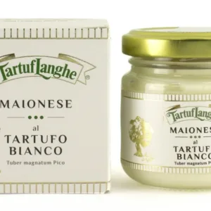 GASTRONOMISCHE SPEZIALITÄTEN - MAYONNAISE mit WEISSEM TRÜFFEL (Tuber magnatum Pico)