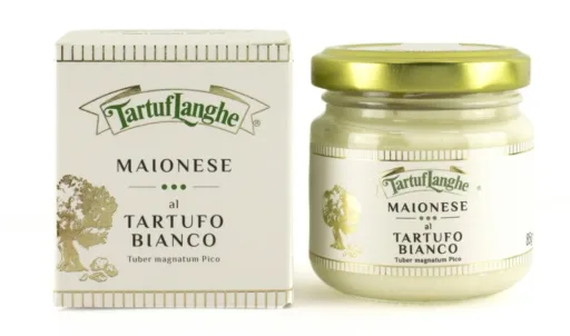 GASTRONOMISCHE SPEZIALITÄTEN - MAYONNAISE mit WEISSEM TRÜFFEL (Tuber magnatum Pico)