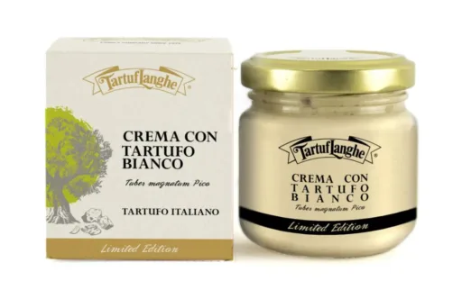 GASTRONOMISCHE SPEZIALITÄTEN - CREME MIT WEISSEM ALBA TRÜFFEL (7,5% - Tuber magnatum Pico) 90g