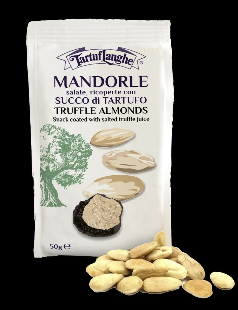 TRÜFFELSNACKS - MANDEL - mit TRÜFFELSAFT ÜBERZOGEN