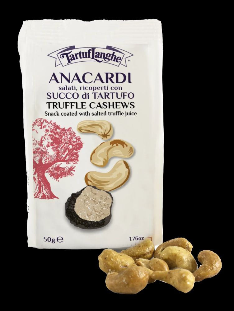 TRÜFFELSNACKS - CASHEWNÜSSE - mit TRÜFFELSAFT ÜBERZOGEN